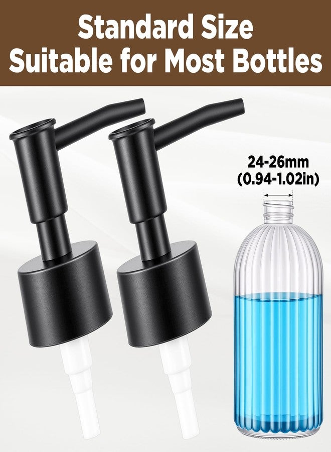 HaiFafafaing 2 Pcs Soap Dispenser Pump Replacement, 1cc Accurate Dispensing, Lockable Top, Adjustable Height Soap Pump Replacement for Shampoo, Lotion, 28/400 Thread Size - Image 4