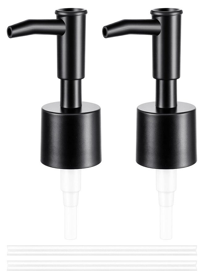 HaiFafafaing 2 Pcs Soap Dispenser Pump Replacement, 1cc Accurate Dispensing, Lockable Top, Adjustable Height Soap Pump Replacement for Shampoo, Lotion, 28/400 Thread Size - Image 1