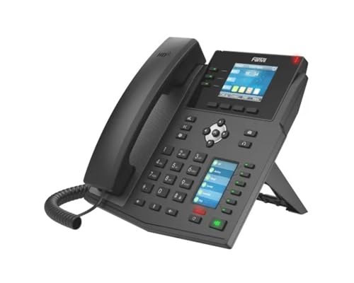 Fanvil X4U Gigabit SIP Enterprise Desktop Phone with Dual-Color LCD Display - Image 5
