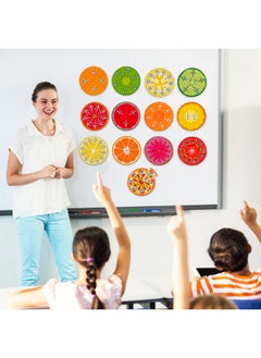 Simply magic Y Magnetic Fractions - Magnetic Fraction Tiles & Circles, Bars, Classroom Math Manipulatives, Fraction Manipulatives For Elementary Teachers 2Nd, 3Rd, 4Th, 5Th Grade - Simply Magic  - Image 2