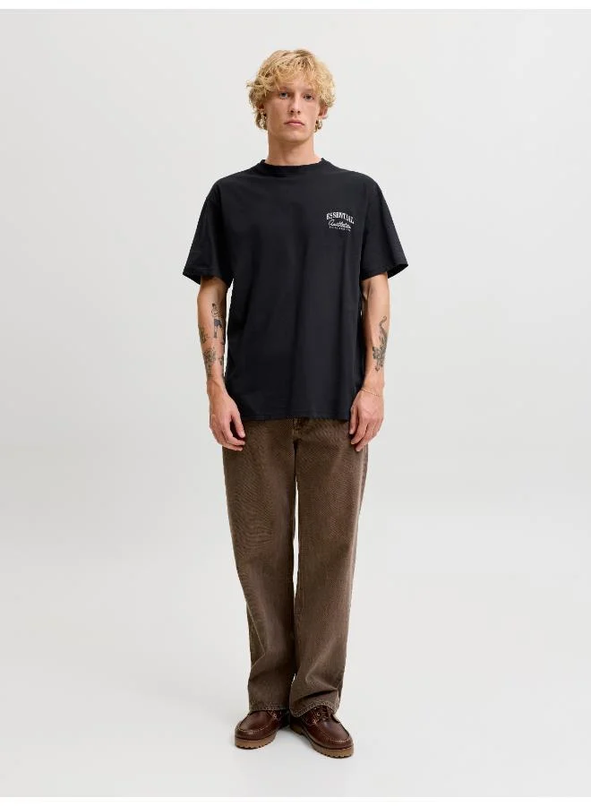 JACK & JONES Graphic Crew Neck Regular Fit T-Shirt