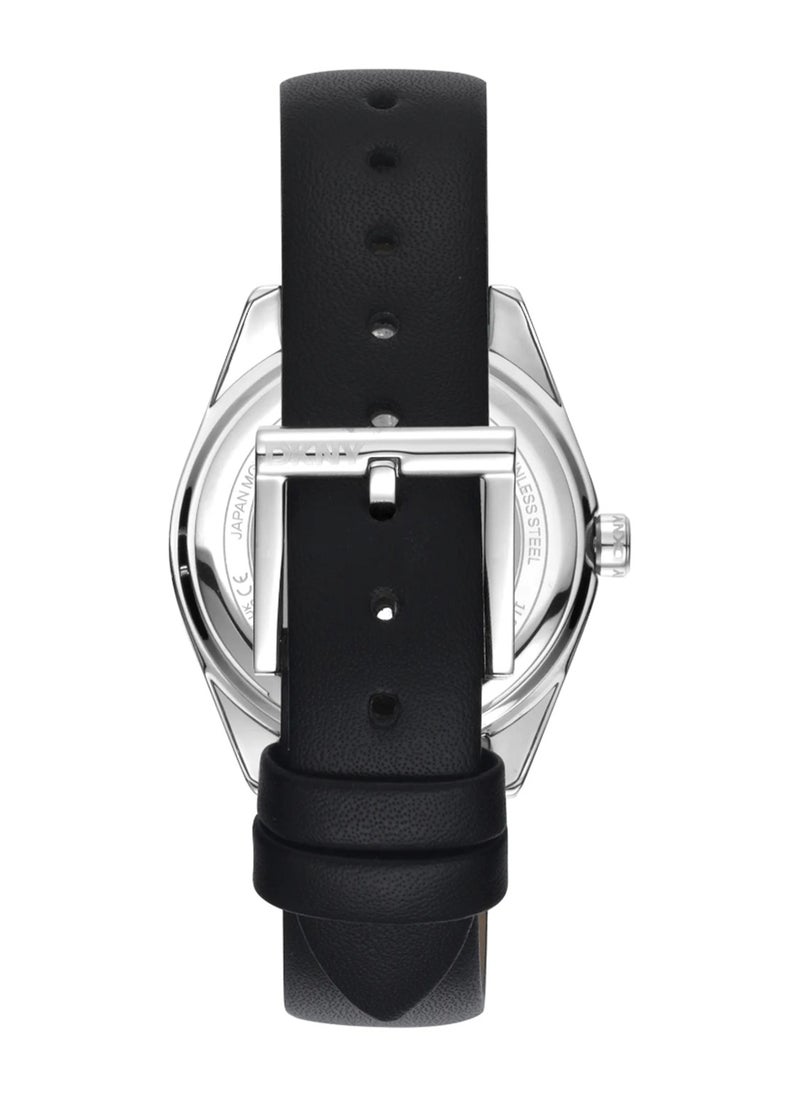 DKNY DKNY Chambers Midi DK1L016L0015 - Leather Female Quartz 3 hands  - Image 3