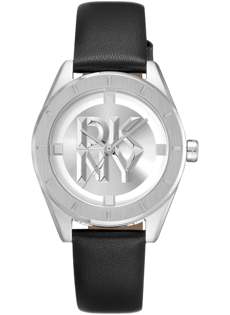 DKNY DKNY Chambers Midi DK1L016L0015 - Leather Female Quartz 3 hands  - Image 1