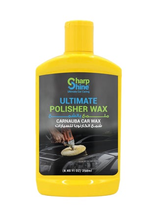 Sharp Shine® Ultimate Polisher Wax – Carnauba Car Wax (250 ml)