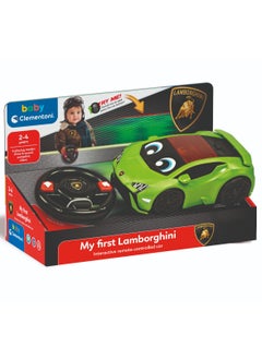 Clementoni Clementoni My First Lamborghini Remote Control, Battery Operated | Drive and Sound | Promotes Motor Skills and Hand-Eye Coordination | Interactive Toy for Baby and Toddler | Bright Colors | Early Development Toy | Perfect Gift for Baby and Toddler  - Image 1
