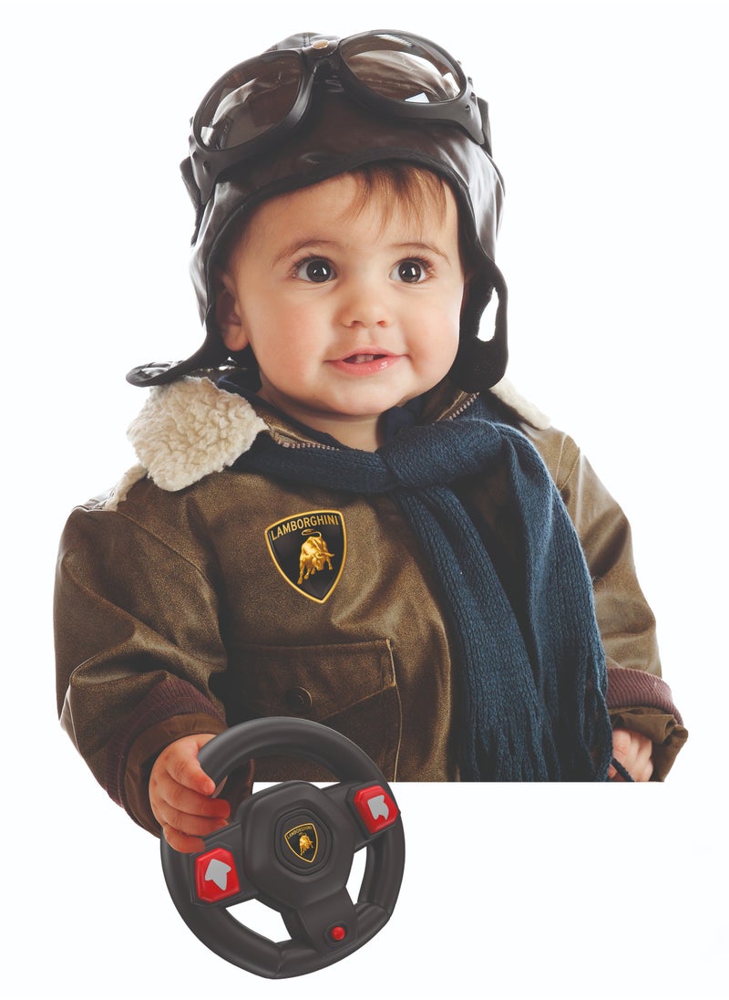 Clementoni Clementoni My First Lamborghini Remote Control, Battery Operated | Drive and Sound | Promotes Motor Skills and Hand-Eye Coordination | Interactive Toy for Baby and Toddler | Bright Colors | Early Development Toy | Perfect Gift for Baby and Toddler  - Image 4