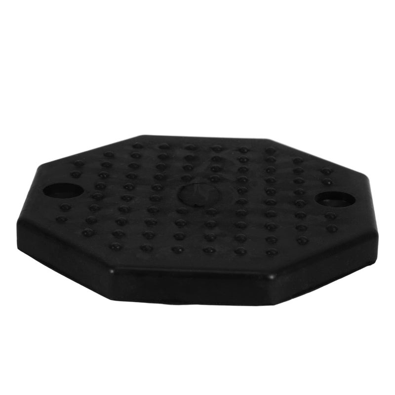Octagonal Rubber Jack Pads Non Slip Lifter Saddle Pucks For Pinch Weld Lifting - Image 2