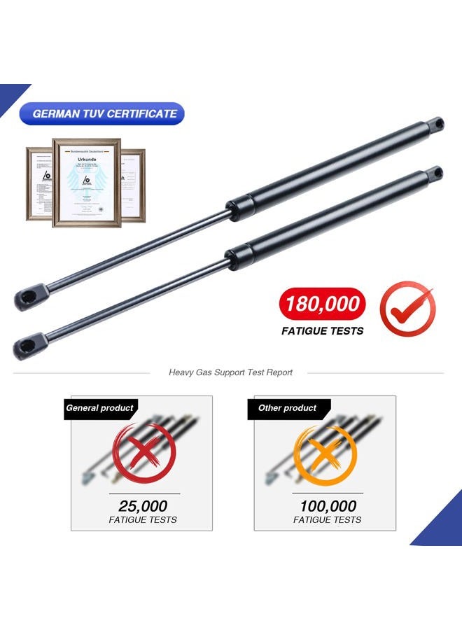 Hurotoms 18.5" 40Lbs/178N Universal Gas Spring Shock Struts Lift Supports for Lid Stay Prop Replacement for Camper Shell Shocks, Canopy, Tool Box, Truck - Image 5