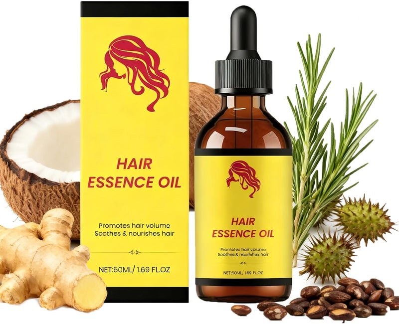 Makbeaty Hair Oil,Nourishing hair care essential oil, soft and shiny hair, strong and moisturizing hair, gentle care essence Strengthen Hair | Men and Women(30ml) - Image 1