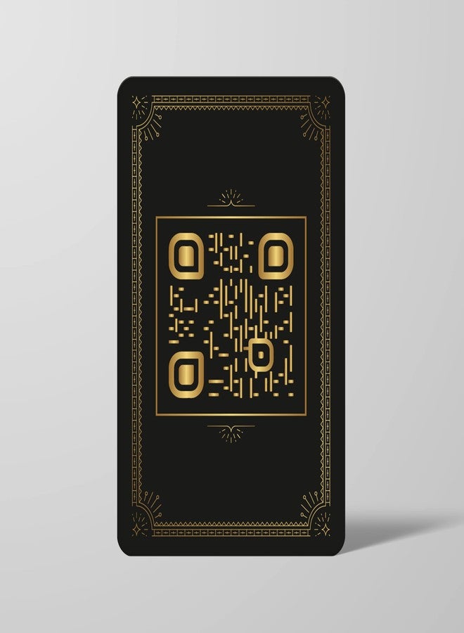 vkardz Zodiac Pisces PVC Digital NFC Business Card with QR Code, Smart Contact Sharing Visiting Card with Astrology Design - Image 3