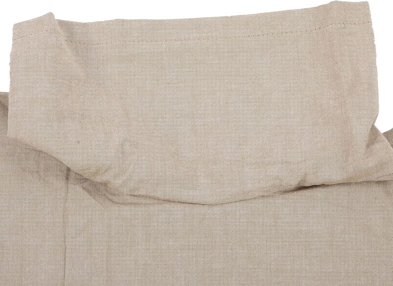 غطاء طاولة تدليك واقي، 70 × 100 سم، غطاء طاولة تدليك قطني مع فتحة للوجه، غطاء طاولة تدليك، غطاء سرير تدليك، ملاءة سرير تدليك لصالون التجميل (كاكي) - Image 5
