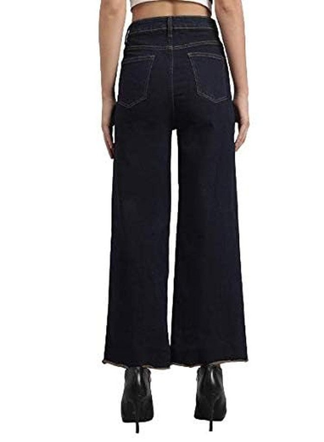 KOTTY Women's Loose Fit Jeans (KTTLADIESJEANS679M Blue 28) - Image 5