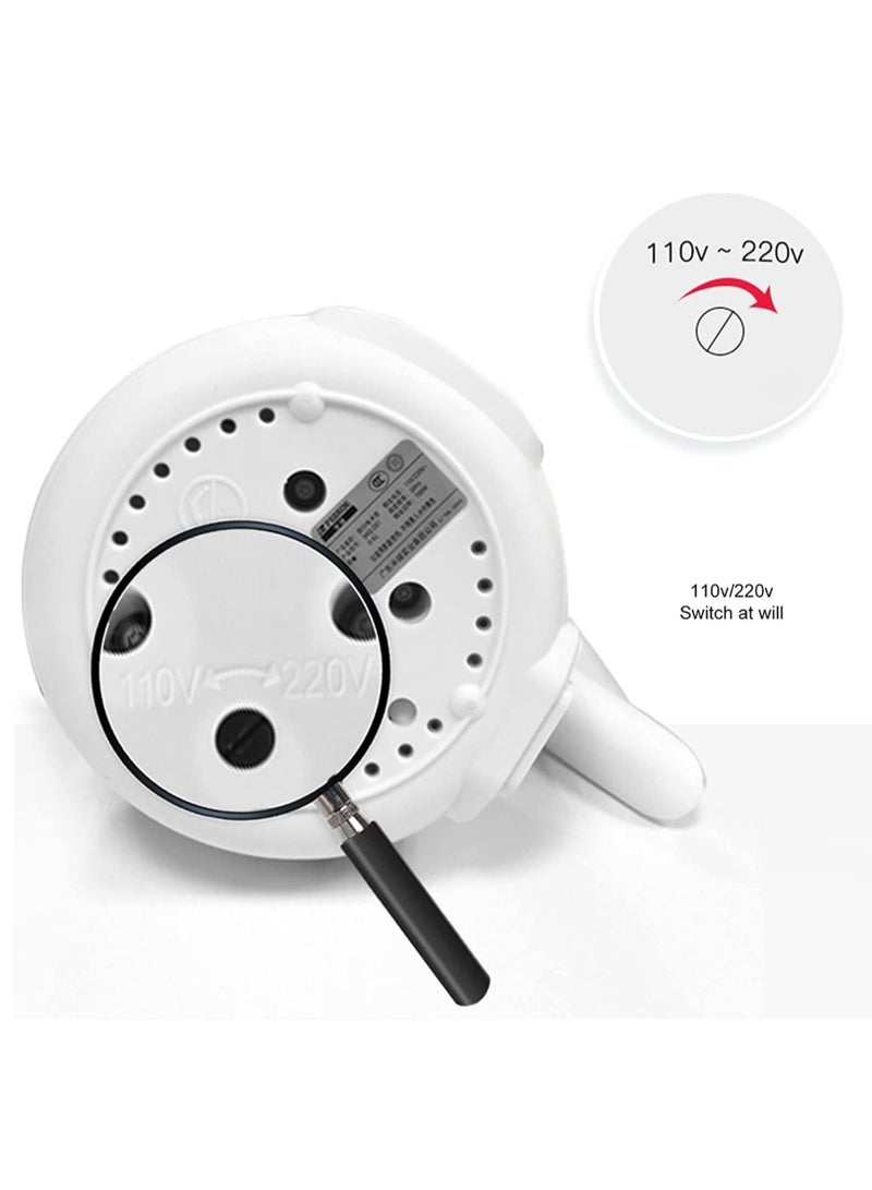 ELTRAZONE غلاية كهربائية قابلة للطي محمولة بسعة 600 مل، غلاية سيليكون آمنة للطعام مع سلك طاقة قابل للفصل، حاوية مياه صغيرة قابلة للطي للمطبخ المنزلي والخارجي (وردي) - Image 4