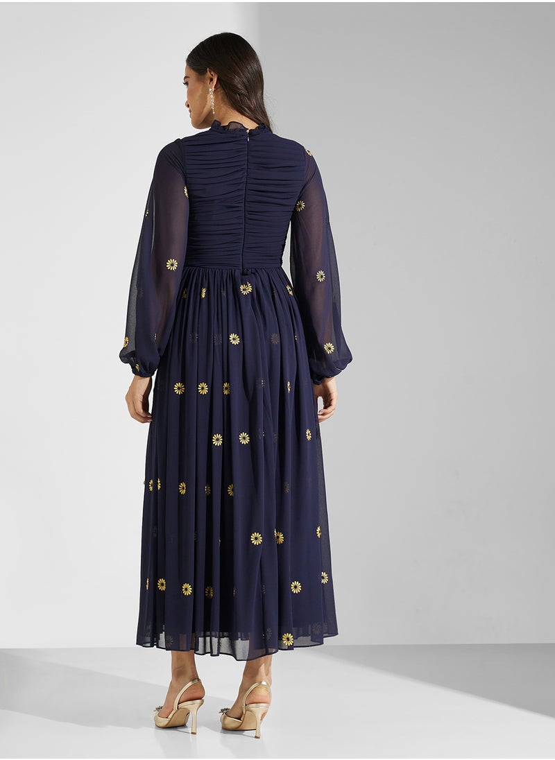 Frock and Frill - Printed Maxi Dress - Image 1