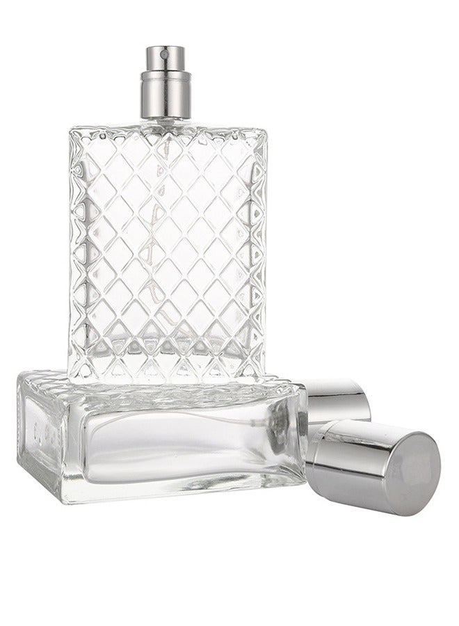 100ml 3.4oz Glass Spray Bottle For Essential Oil, Perfume, Empty Clear Spray Bottle - With 2 Funnel Fillers - Fine Mist Spray - Travel Size - Reusable  - Image 4