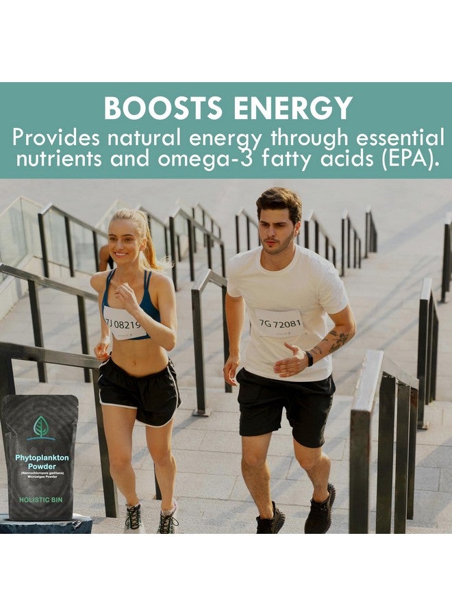 Holistic Bin Marine Phytoplankton Powder - Sustainably Cultivated in Nordic Green Water Farm - Nutrient-Dense Omega-3 Superfood - Rich in Amino Acids, Chlorophyll, Vitamins & Trace Minerals - 50 Grams - Image 5