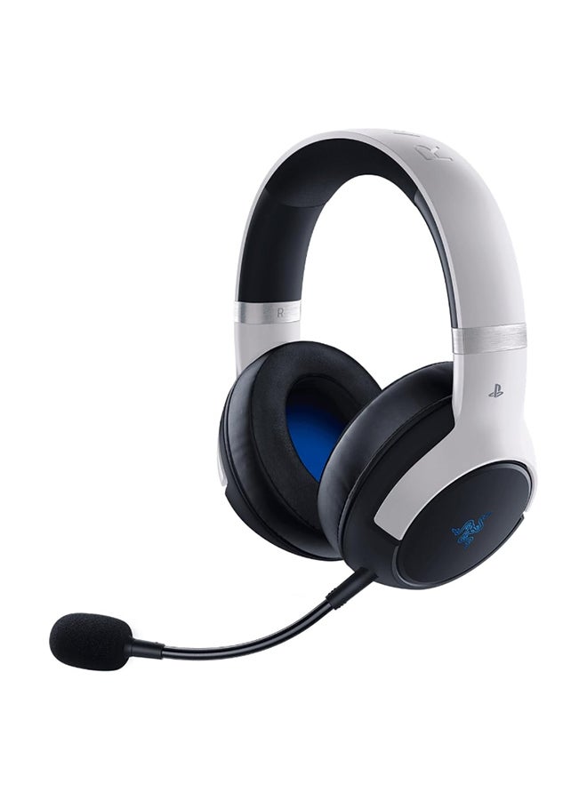 RAZER Kaira Pro HyperSpeed Wireless Gaming Headset, with Haptics for PS5, Titanium 50mm Drivers, Oval Ear Cushions, Low Latency BT, Hybrid Mic, Up to 30H Battery Life, White/Black | RZ04-04030200-R3G1 - Image 2