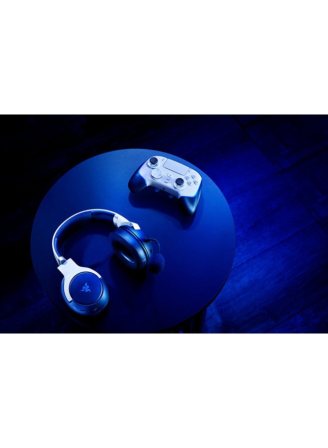RAZER Kaira Pro HyperSpeed Wireless Gaming Headset, with Haptics for PS5, Titanium 50mm Drivers, Oval Ear Cushions, Low Latency BT, Hybrid Mic, Up to 30H Battery Life, White/Black | RZ04-04030200-R3G1 - Image 5