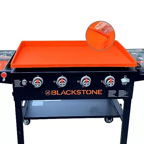 Lyonbi Griddle Cover for Blackstone 36" Inch Griddle,Silicone Griddle Cover,Blackstone Griddle Accessories,Heavy Duty Food Grade Silicone Grill Cover, All-season Grill Protective - Image 1