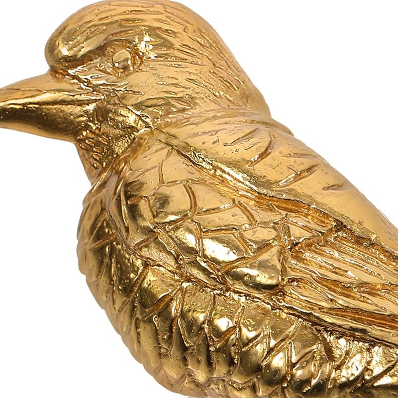 Vintage Brass Bird Drawer Knob Cabinet Handle Ergonomic Grip Animal Design - Image 4