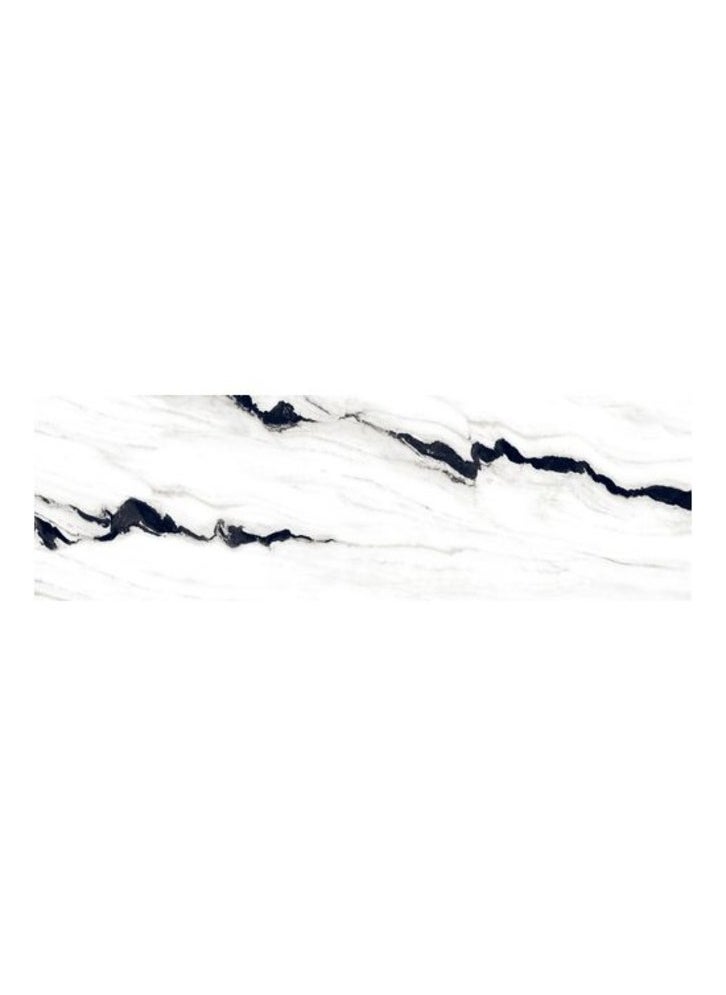 SOMANY Panda Snow 26 Quill Floor Tile - 800x2600mm, 15mm Thickness, 2.08 SQM, Premium Ceramic, Large Format, White Glossy Finish, High-Quality Flooring, Modern Luxury Tile  - Image 2