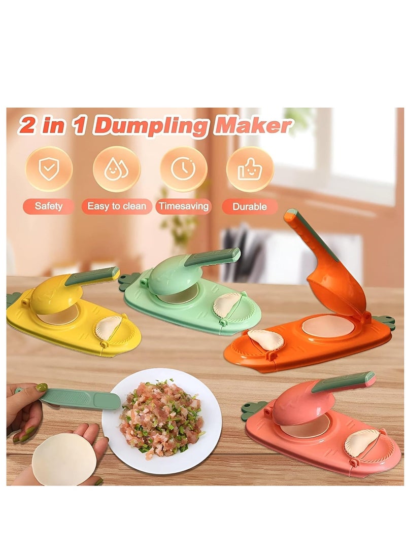 Plan A - Qatayef & Samosa Press - Enjoy your homemade Qatayef and Samosa with this Multifunctional Qatayef and Samosa Mold Set, Designed for Easy Use and Quick Cleanup, Perfect for All Fillings (Pink) - Image 1