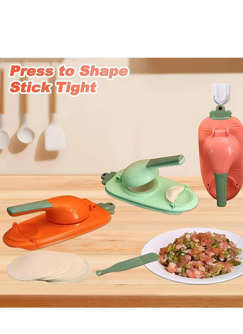 Plan A - Qatayef & Samosa Press - Enjoy your homemade Qatayef and Samosa with this Multifunctional Qatayef and Samosa Mold Set, Designed for Easy Use and Quick Cleanup, Perfect for All Fillings (Pink) - Image 1
