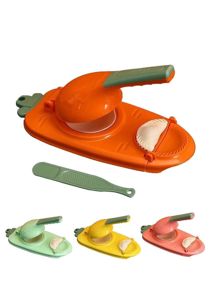 Plan A - Qatayef & Samosa Press - Enjoy your homemade Qatayef and Samosa with this Multifunctional Qatayef and Samosa Mold Set, Designed for Easy Use and Quick Cleanup, Perfect for All Fillings (Pink) - Image 1