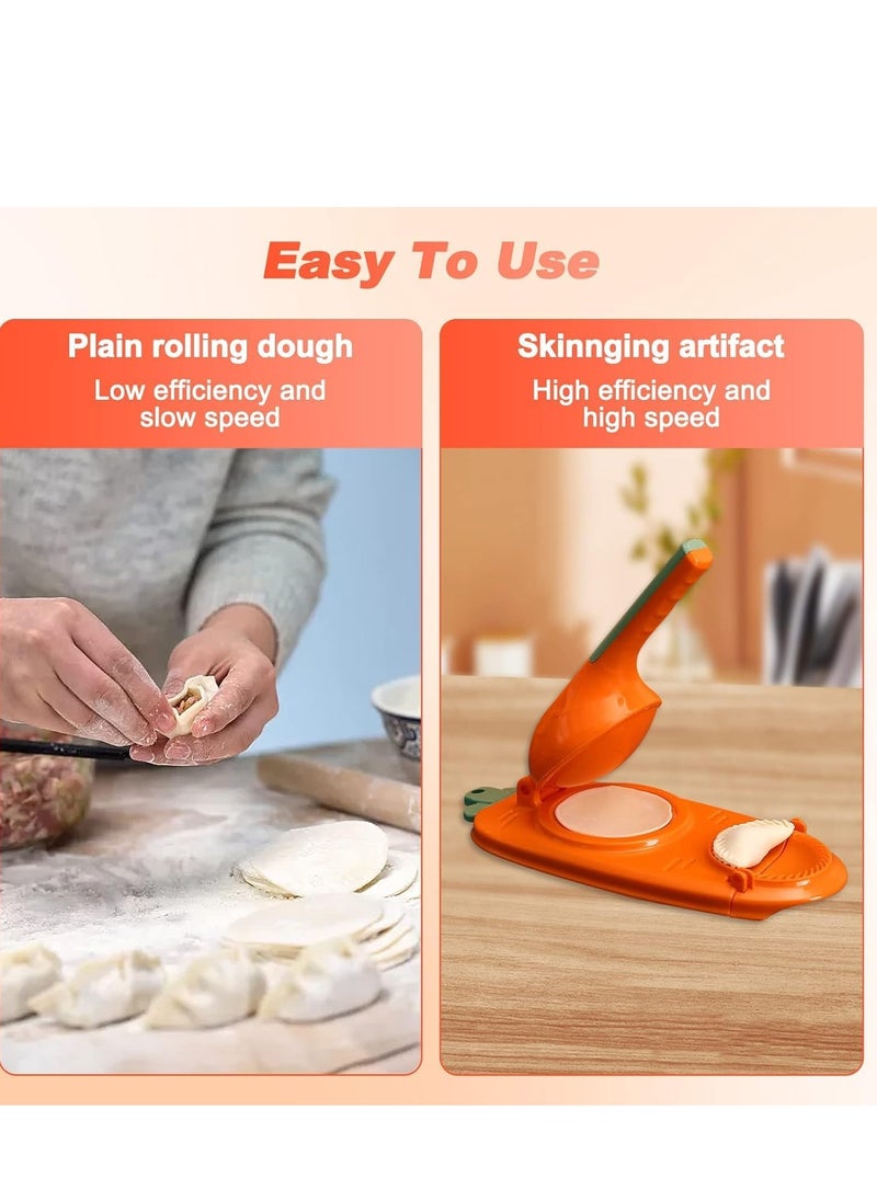 Plan A - Qatayef & Samosa Press - Enjoy your homemade Qatayef and Samosa with this Multifunctional Qatayef and Samosa Mold Set, Designed for Easy Use and Quick Cleanup, Perfect for All Fillings (Pink) - Image 1