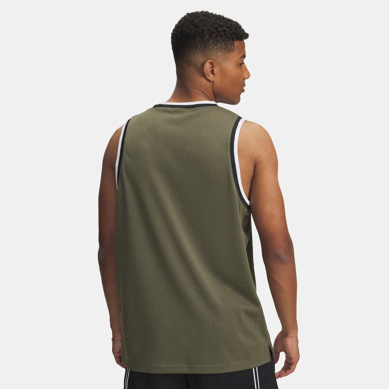 UNDER ARMOUR Green Men's Zone Pro Mesh Tank Top for Men | Best Price UAE