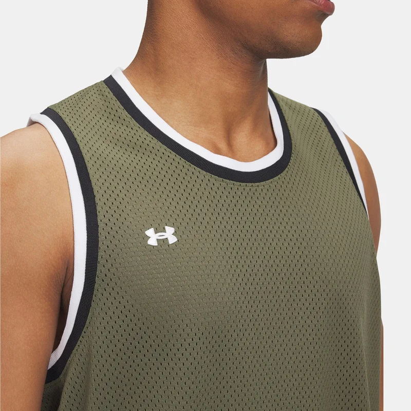 UNDER ARMOUR Green Men's Zone Pro Mesh Tank Top for Men | Best Price UAE