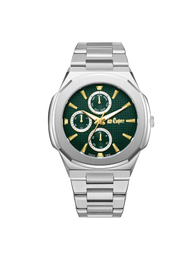 لي كوبر LEE COOPER Men Multi Function Green Smart Watch - LC08047.370