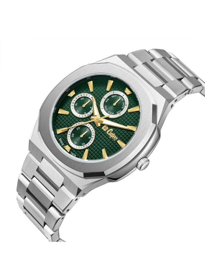 لي كوبر LEE COOPER Men Multi Function Green Smart Watch - LC08047.370