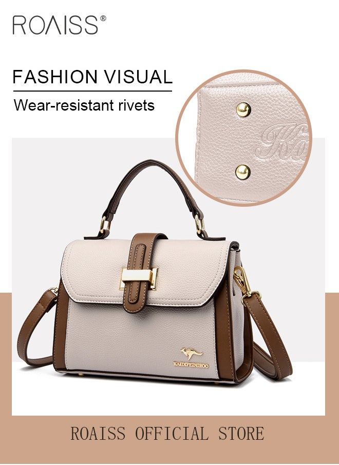 roaiss - Women Shoulder Crossbody Bag Large Capacity Compact and Exquisite Women Handbag - Image 1