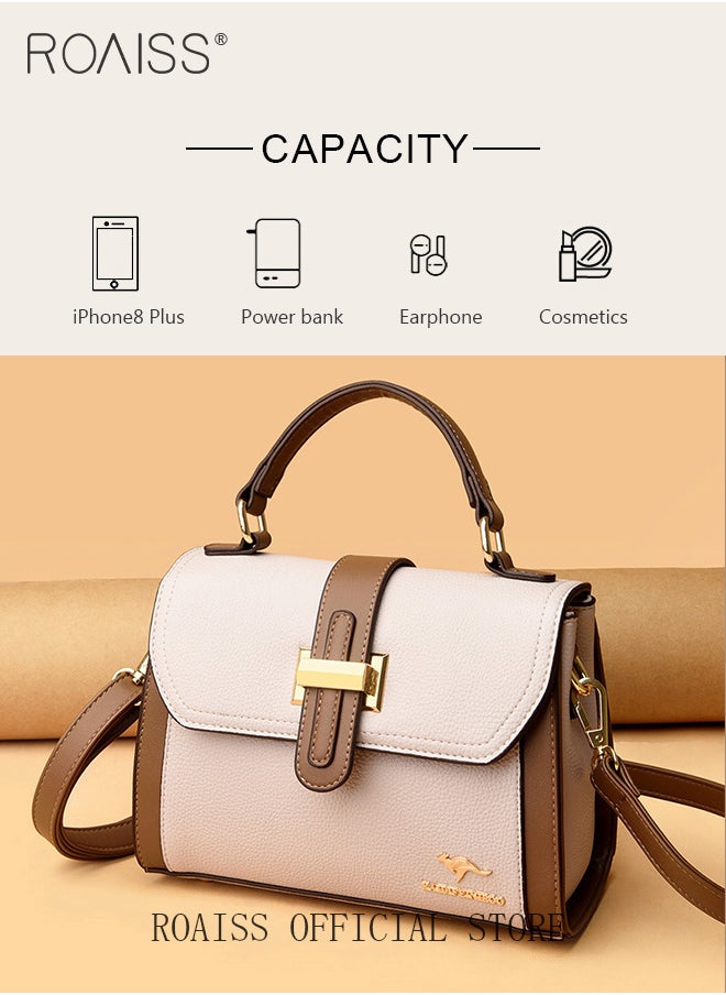 roaiss - Women Shoulder Crossbody Bag Large Capacity Compact and Exquisite Women Handbag - Image 1