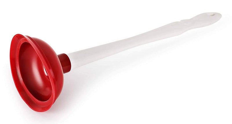 FASH FASH Bathroom Rubber Power Drain Cleaning Pump Toilet Suction Cup Colors May Vary Pack of 1 - Image 2