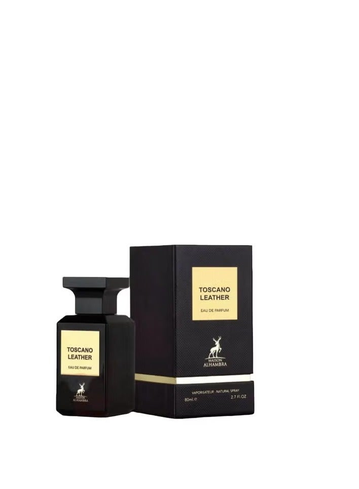 ميزون الهمبرا توسكانو ليذر او دي بارفان 80 مل من ميزون الحمراء - Image 3