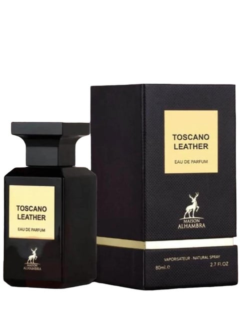 Toscano Leather Eau De Parfum 80ml By Maison Alhambra