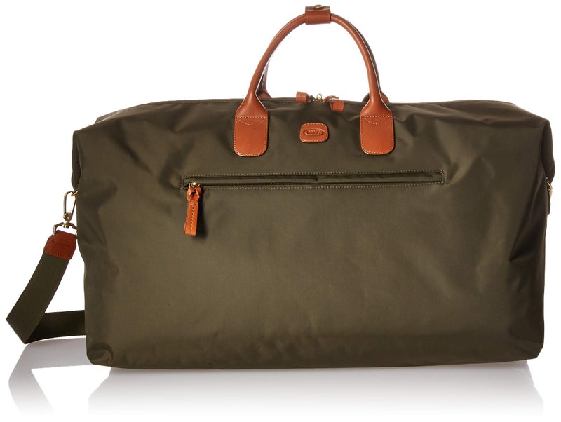 Bric's حقيبة دفل فاخرة من Bric's X-Bag/X-Travel 2.0 - حقيبة عطلة فاخرة 22" للنساء والرجال باللون الزيتوني - Image 4