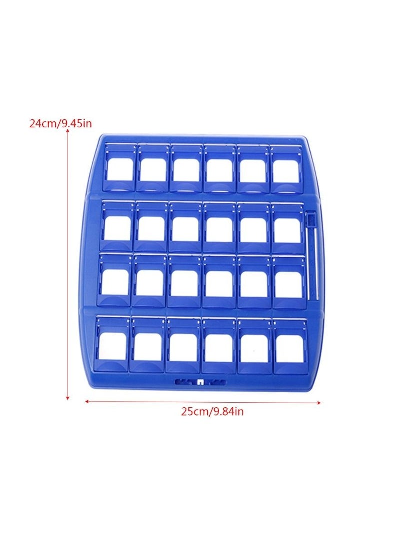 JUNYOUK - Who Is It Board Game Funny Guess Who Cards Game Guess Who I Am Family Guessing Games Toys Desktop Educational Game for Kid - Image 1
