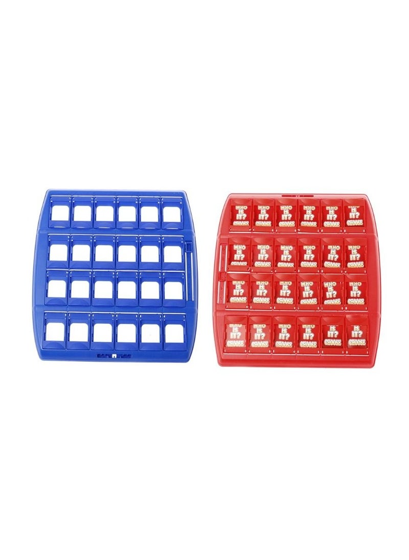 JUNYOUK - Who Is It Board Game Funny Guess Who Cards Game Guess Who I Am Family Guessing Games Toys Desktop Educational Game for Kid - Image 1