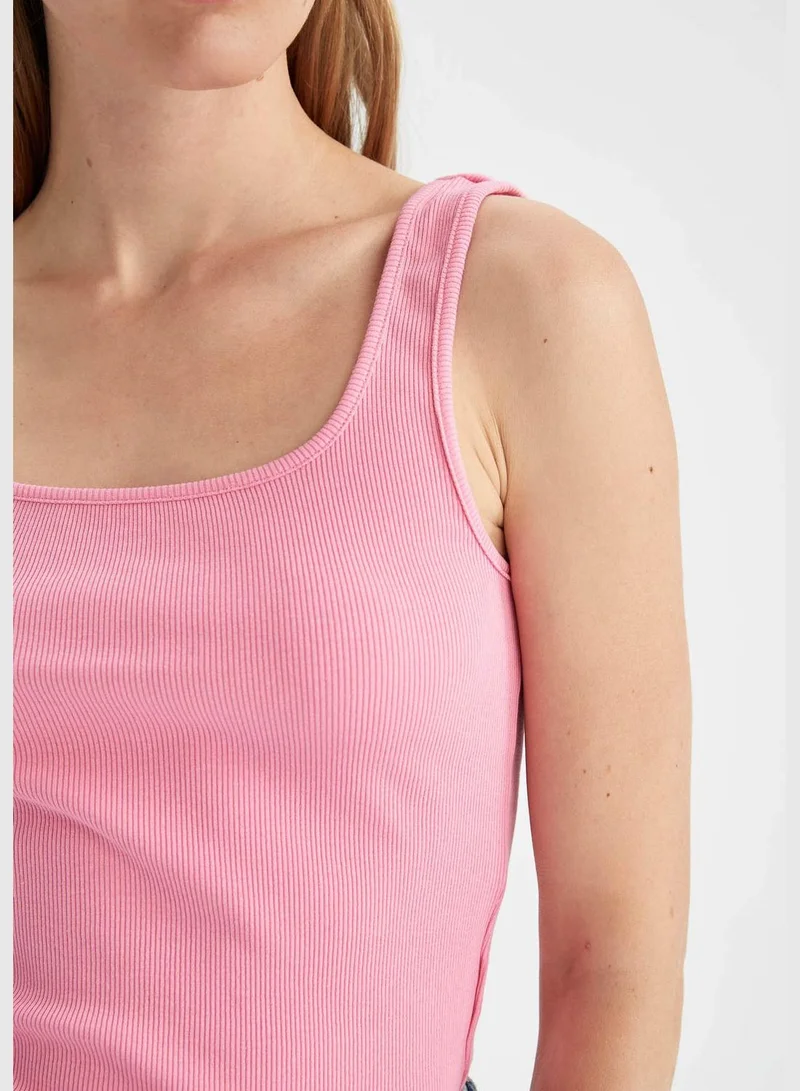 ديفاكتو Slim Fit Strappy Camisole Vest