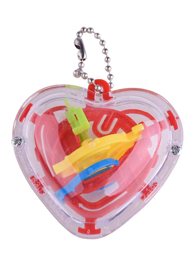 Heart Shaped Puzzle Maze Ball