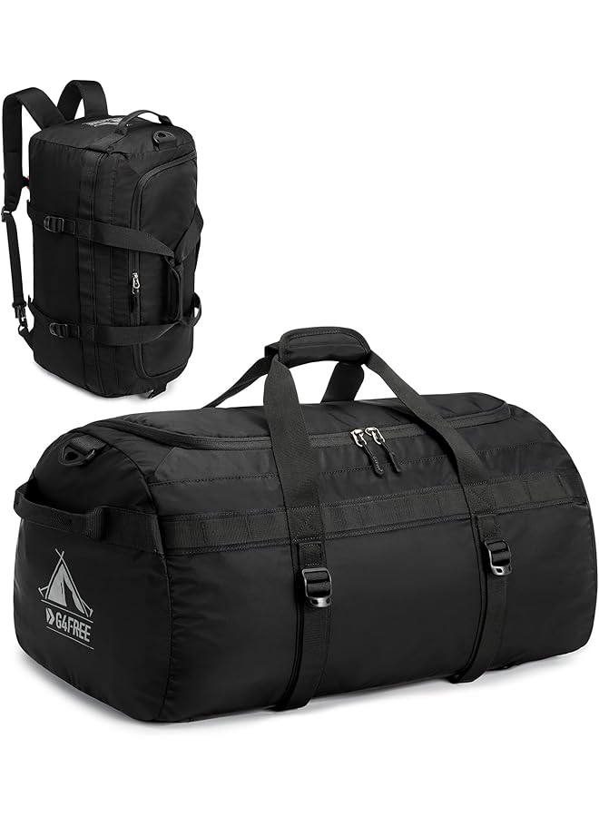 G4Free 45L Sport Duffle Bag Gym Backpack Travel Weekender Bag For Women Men With Shoe Compartment 3 Ways In Using - Image 1