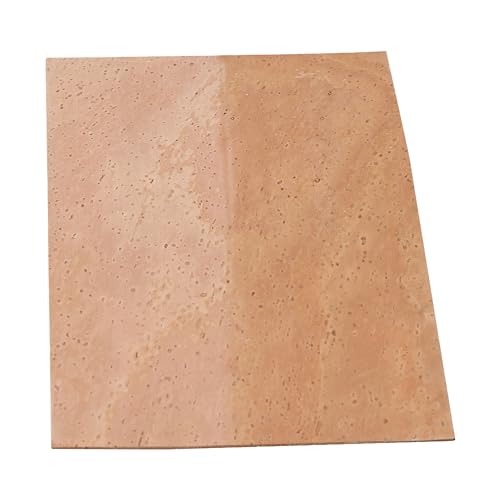 lovermusic Wood Color Saxophone Cork Sheet Replacement for Woodwinds Instrument Parts Accessories (Thickness:1.2MM) - Image 1