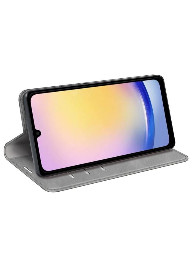 اس-توب جراب هاتف Samsung Galaxy A26 جراب هاتف جلدي مغناطيسي بتصميم ريترو - Image 5