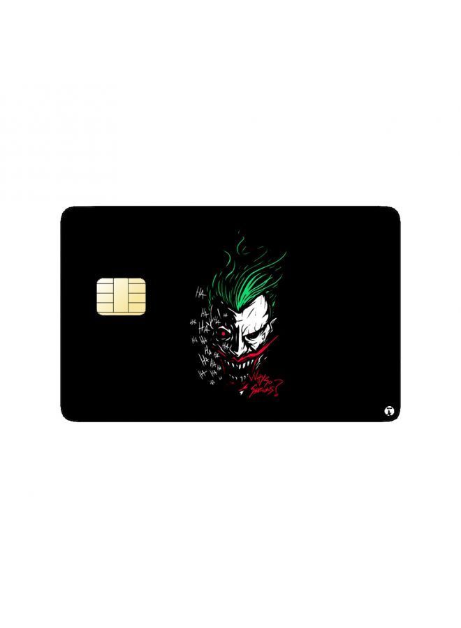RKN PRINTED BANK CARD STICKER Animation Joker From Batman By Dc - Image 2