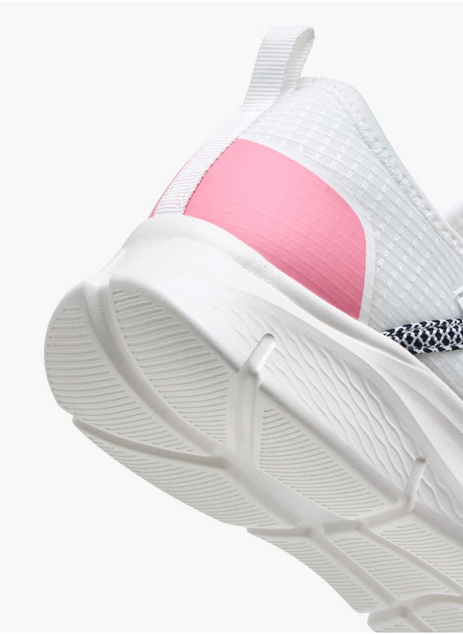 Dash Logo Detail Sports Shoes with Lace-Up Closure  - Image 5
