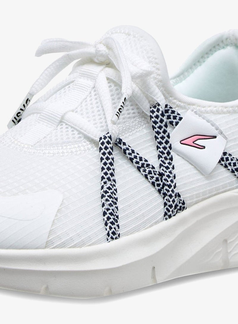 Dash Logo Detail Sports Shoes with Lace-Up Closure - Image 4