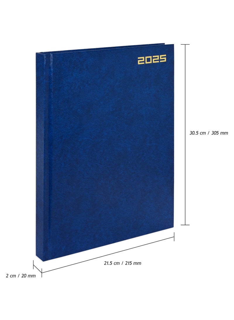 FIS FIS Diary 2025 (English) Blue, A4 - FSDI41E25BL  - Image 4